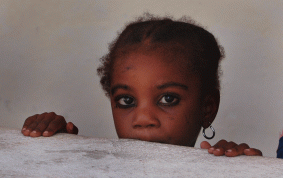 Young girl in Zanzibar