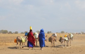 On the way to fetch water
